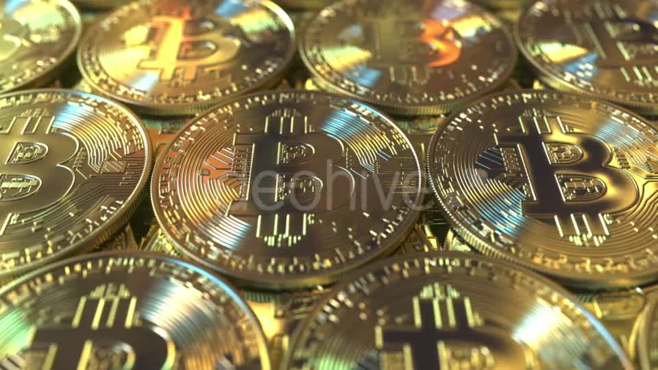 Multiple Bitcoin Coins Videohive 21251511 Motion Graphics Image 1