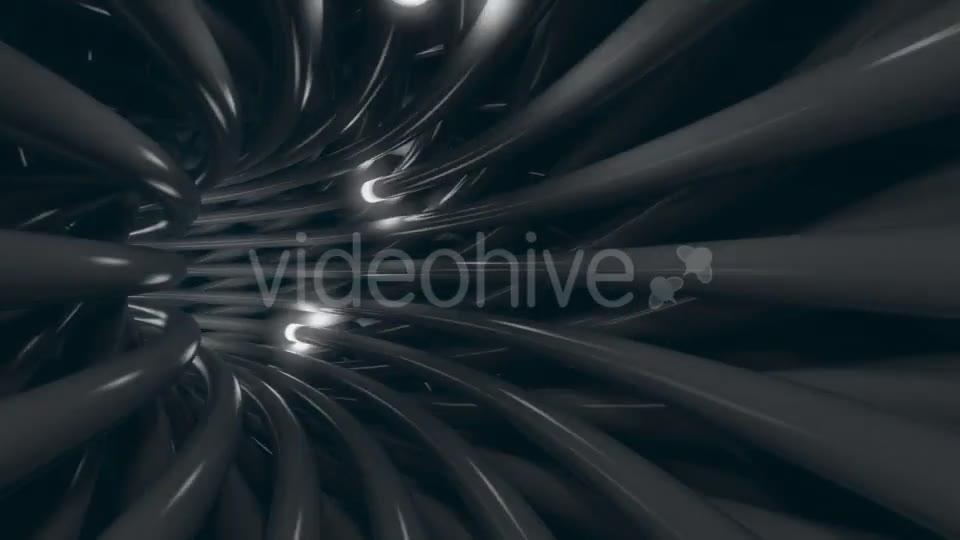 Multiple Grey Cables Trasmitting Data Signals Videohive 19772376 Motion Graphics Image 2