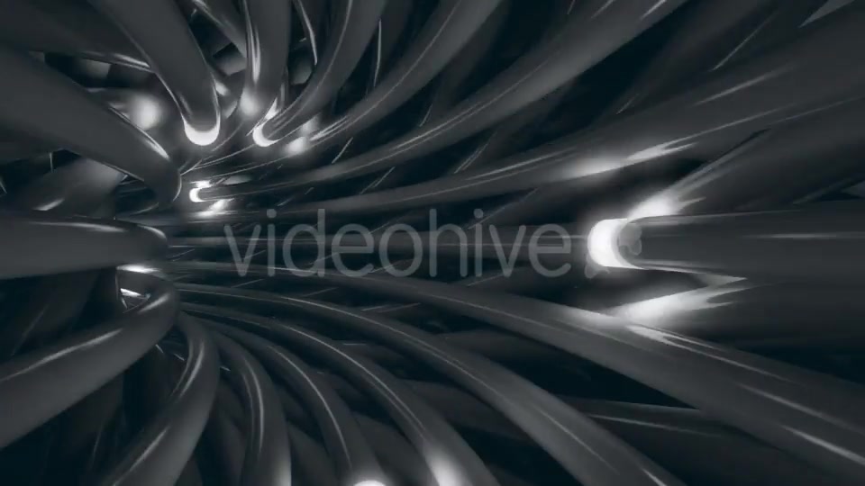 Multiple Grey Cables Trasmitting Data Signals Videohive 19772376 Motion Graphics Image 3