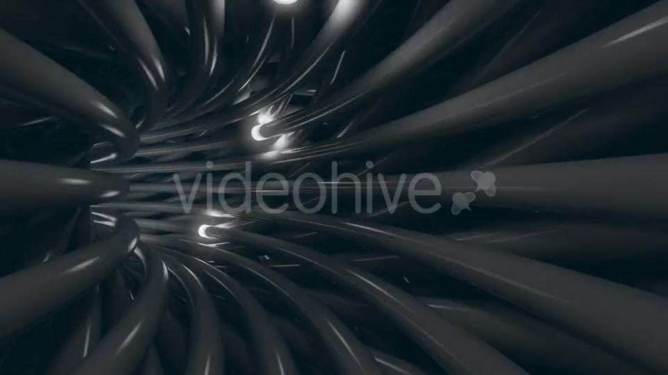 Multiple Grey Cables Trasmitting Data Signals Videohive 19772376 Motion Graphics Image 6