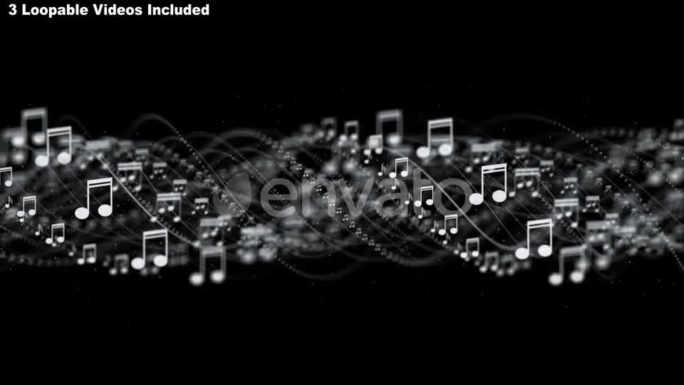 Musical Note Background Package Videohive 23438098 Motion Graphics Image 1