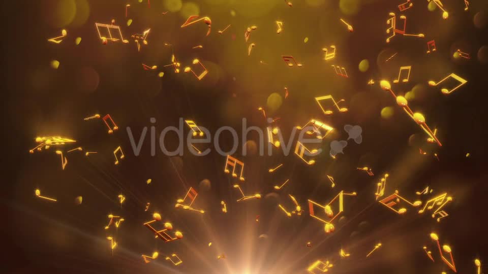Musical Notes Background Videohive 20405046 Motion Graphics Image 1