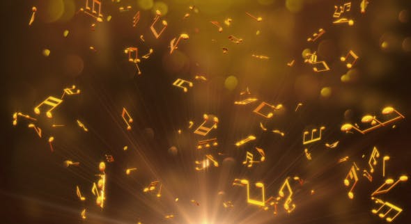 Musical Notes Background - Videohive Download 20405046