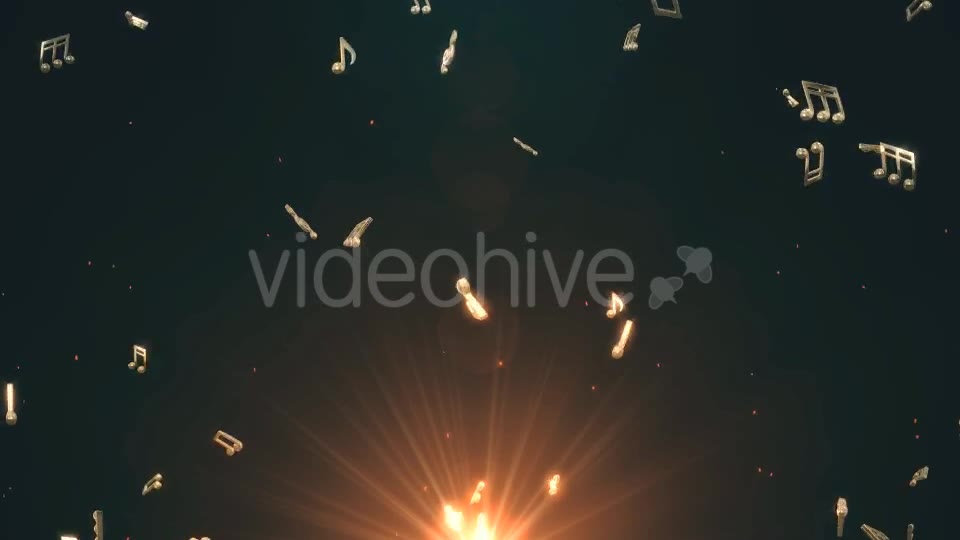 Musical Notes Flying Videohive 19754156 Motion Graphics Image 2