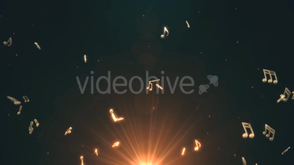 Musical Notes Flying Videohive 19754156 Motion Graphics Image 3