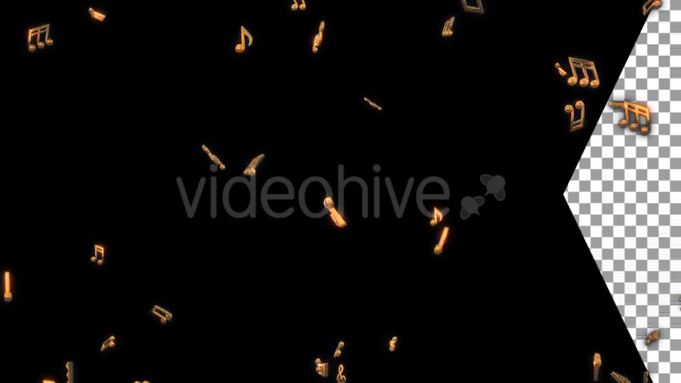 Musical Notes Flying Videohive 19754152 Motion Graphics Image 2