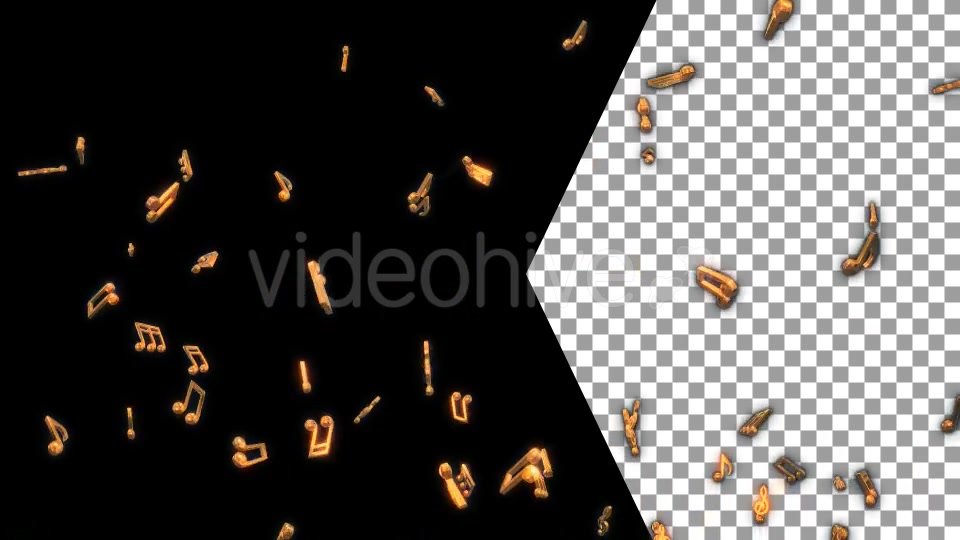 Musical Notes Flying Videohive 19754152 Motion Graphics Image 5
