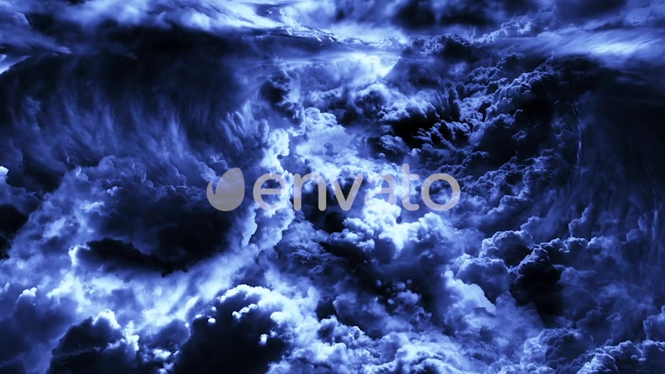 Mysterious Dark Night Thunder Clouds Videohive 21787196 Motion Graphics Image 10