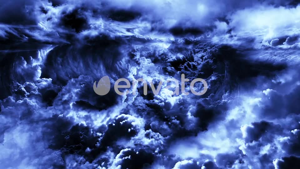 Mysterious Dark Night Thunder Clouds Videohive 21787196 Motion Graphics Image 2