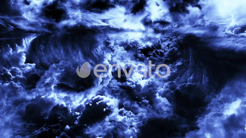 Mysterious Dark Night Thunder Clouds Videohive 21787196 Motion Graphics Image 4