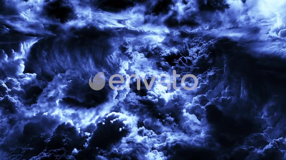 Mysterious Dark Night Thunder Clouds Videohive 21787196 Motion Graphics Image 5