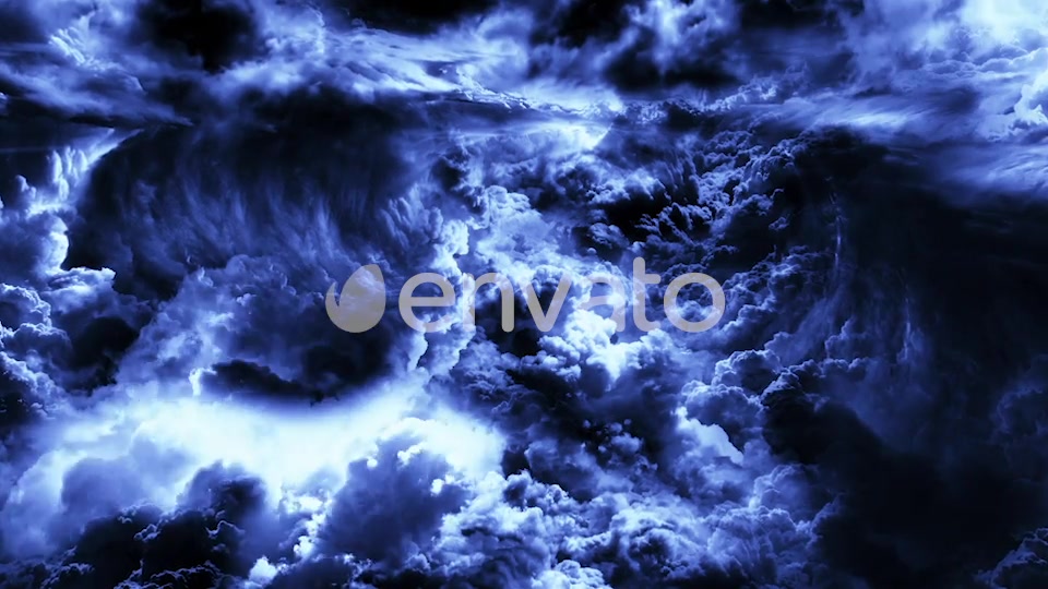 Mysterious Dark Night Thunder Clouds Videohive 21787196 Motion Graphics Image 6