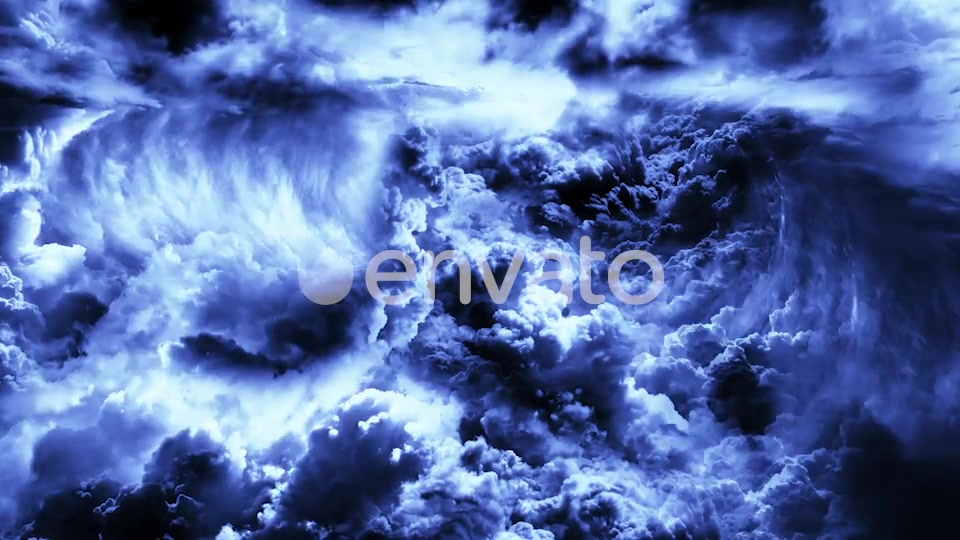 Mysterious Dark Night Thunder Clouds Videohive 21787196 Motion Graphics Image 7