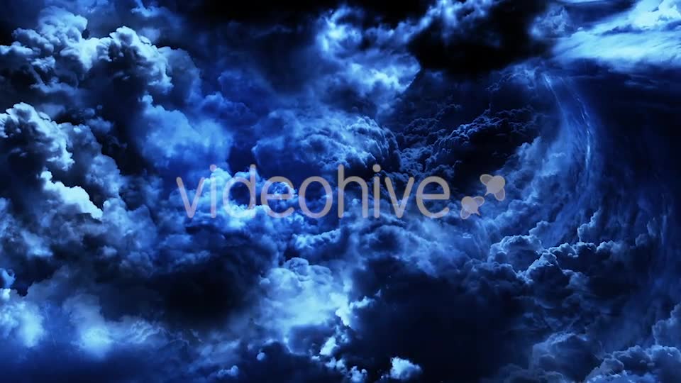 Mysterious Dark Night Thunder Clouds Videohive 21533388 Motion Graphics Image 10