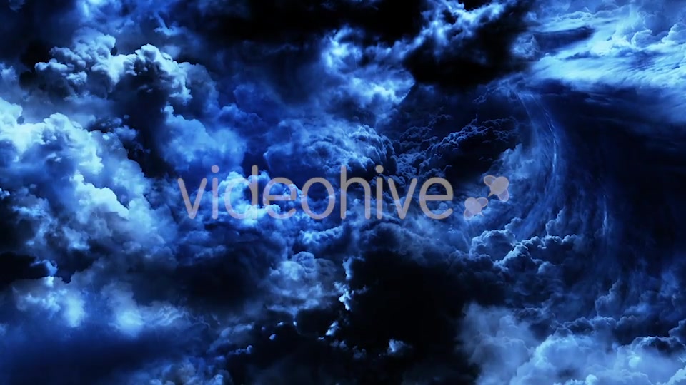 Mysterious Dark Night Thunder Clouds Videohive 21533388 Motion Graphics Image 7