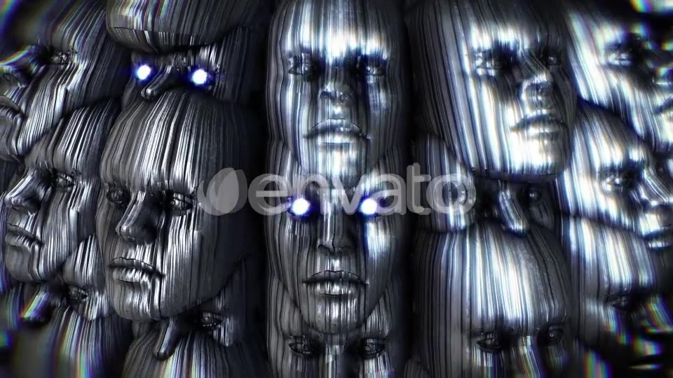 Mysterious Metal Heads Videohive 23269843 Motion Graphics Image 3