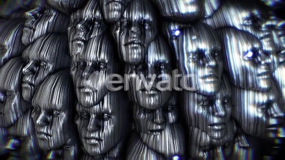 Mysterious Metal Heads Videohive 23269843 Motion Graphics Image 4