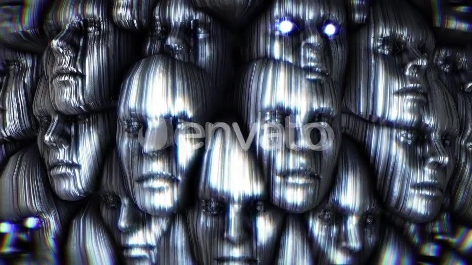 Mysterious Metal Heads Videohive 23269843 Motion Graphics Image 8