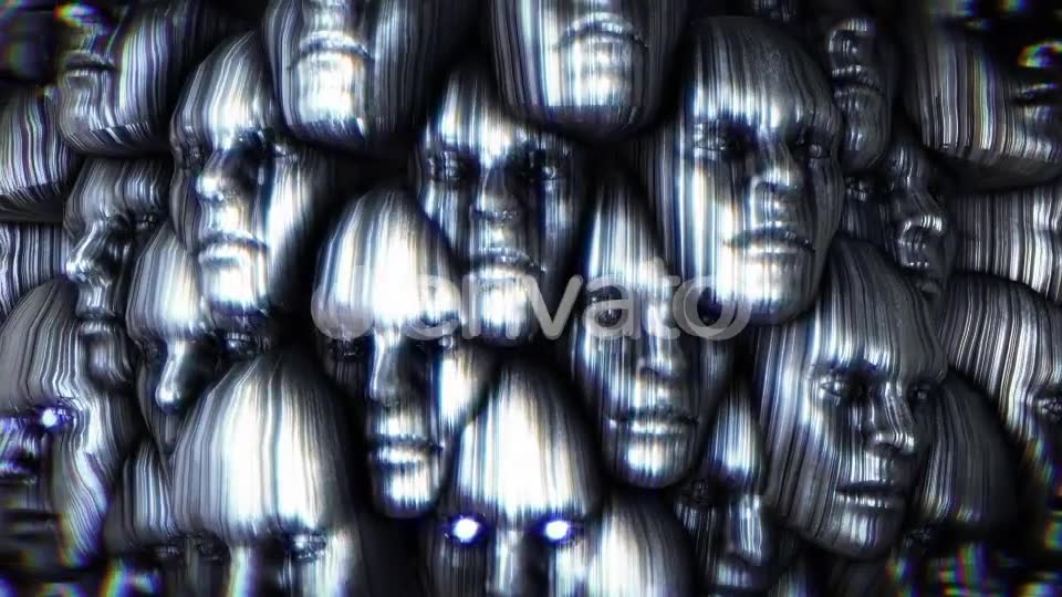 Mysterious Metal Heads Videohive 23269843 Motion Graphics Image 9