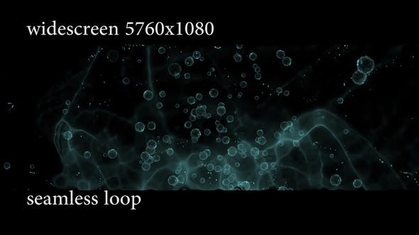 Mystical Underwater Bubbles Widescreen - Download Videohive 22529353