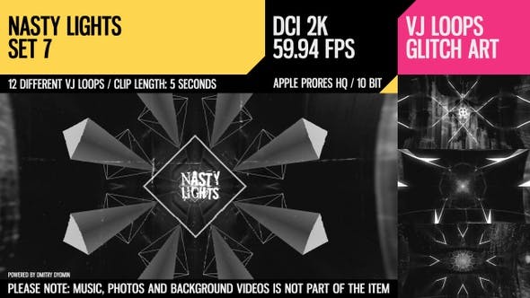 Nasty Lights (2K Set 7) - 25195345 Download Videohive