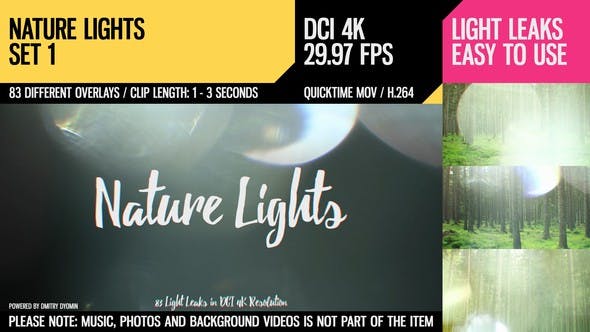 Nature Lights (4K Set 1) - 21651767 Download Videohive