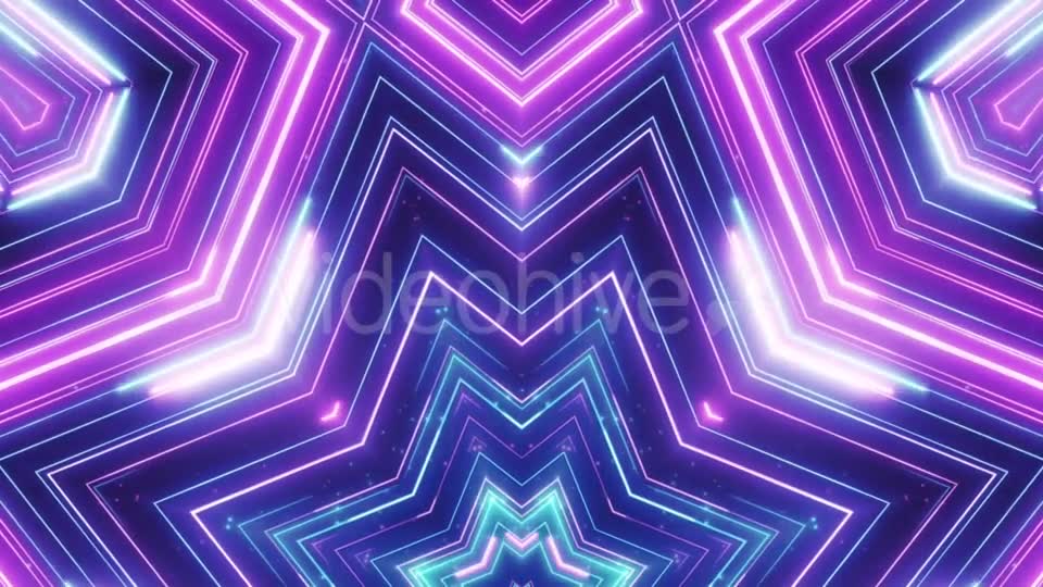 Neon Abstract Line Animation VJ Background Videohive 19696665 Motion Graphics Image 2