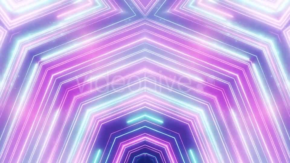 Neon Abstract Line Animation VJ Background Videohive 19696665 Motion Graphics Image 8