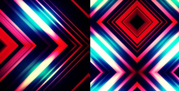 Neon Arrow & Box Lights - Download Videohive 7499947