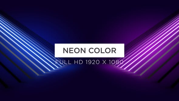 Neon Color VJ Loops Background - Download 24299217 Videohive