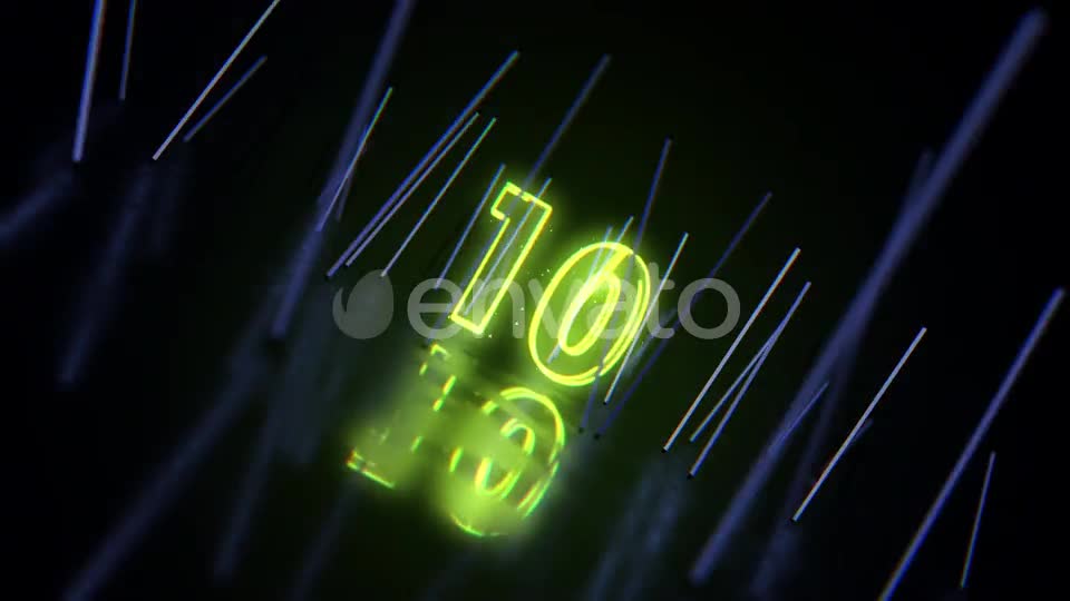 Neon Countdown Videohive 23027960 Motion Graphics Image 1