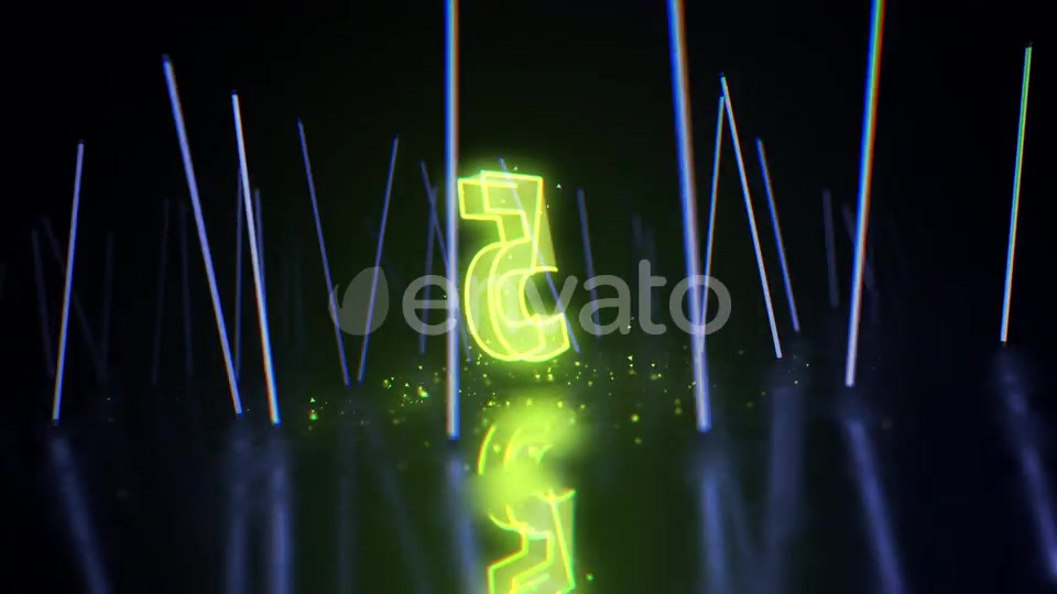 Neon Countdown Videohive 23027960 Motion Graphics Image 6