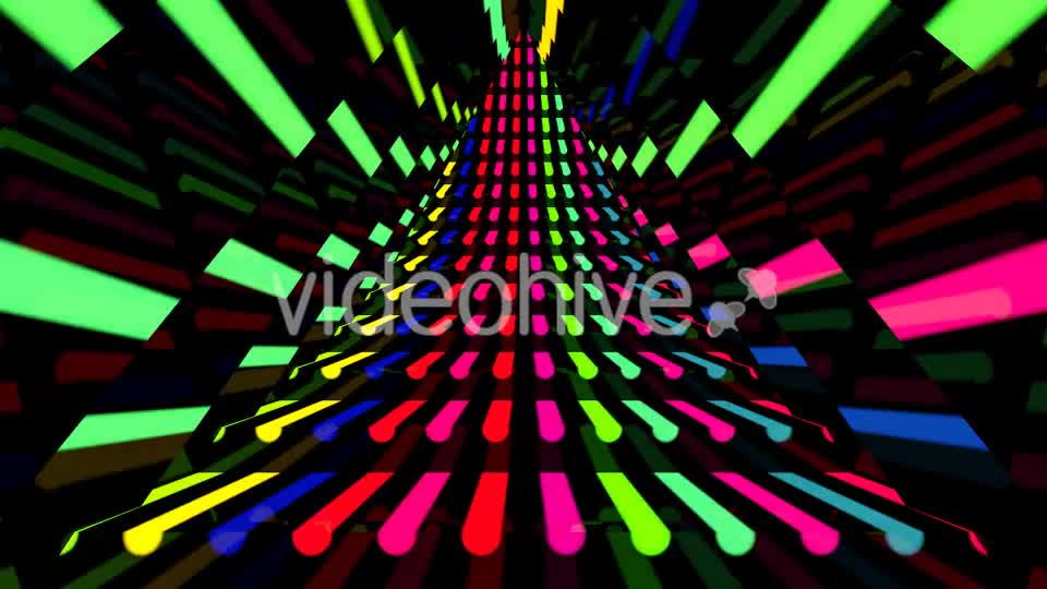 Neon Disco Stairway Videohive 19722288 Motion Graphics Image 1