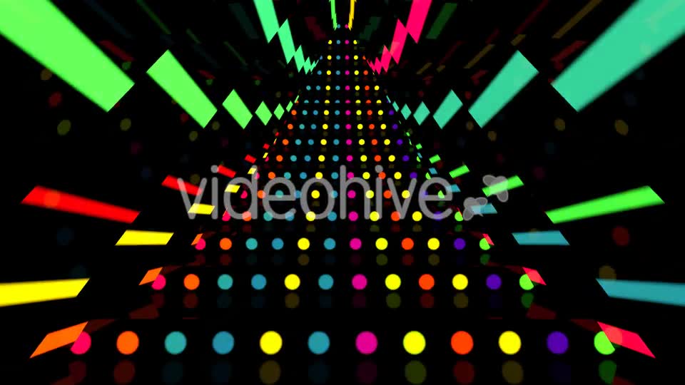 Neon Disco Stairway Videohive 19722288 Motion Graphics Image 2