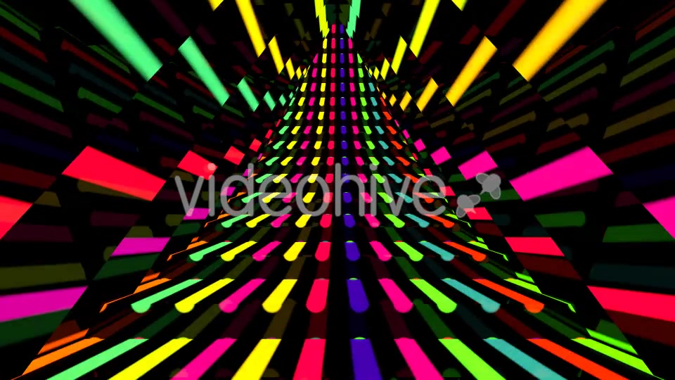 Neon Disco Stairway Videohive 19722288 Motion Graphics Image 5