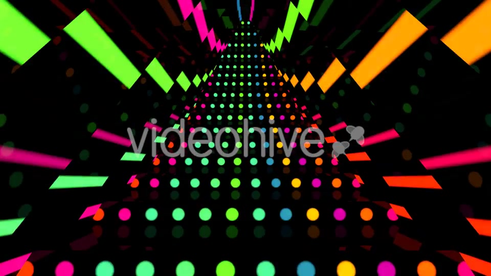 Neon Disco Stairway Videohive 19722288 Motion Graphics Image 6