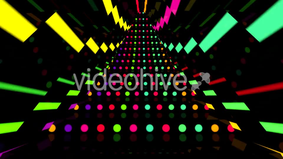Neon Disco Stairway Videohive 19722288 Motion Graphics Image 8