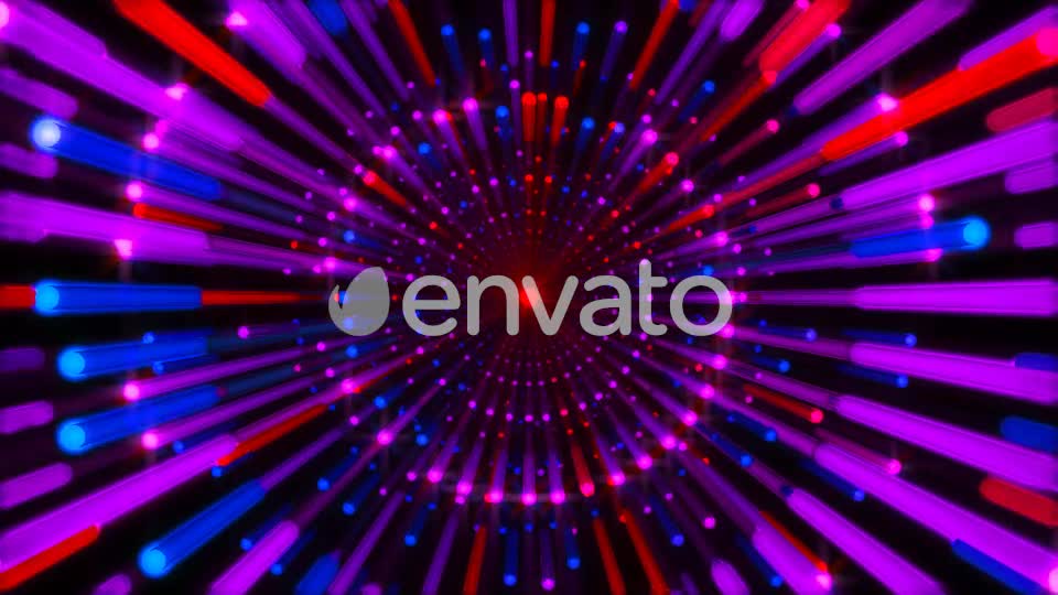 Neon Dotted Lines Videohive 21930306 Motion Graphics Image 1