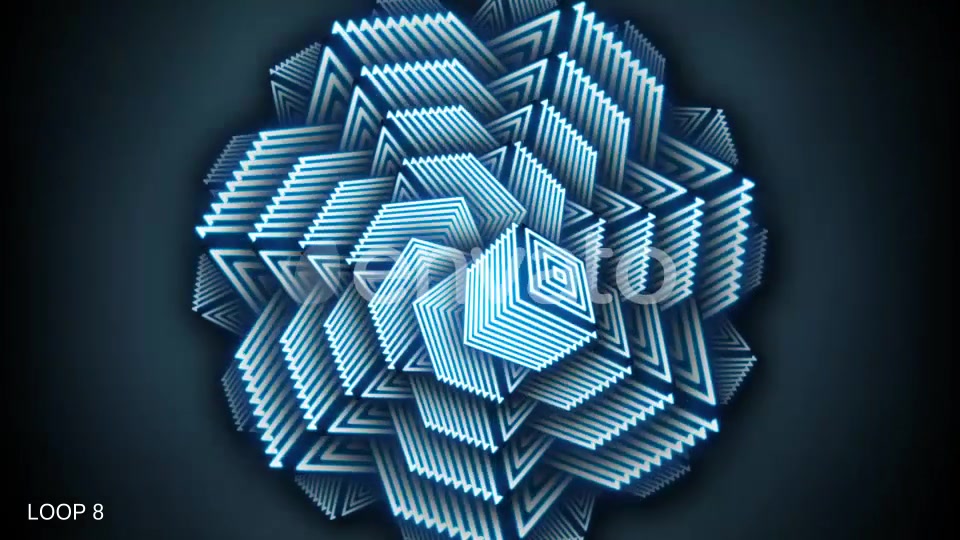 Neon Geometry VJ Loops Videohive 22136384 Motion Graphics Image 4