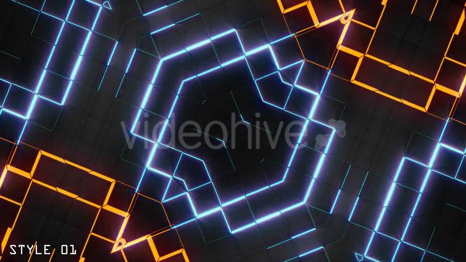 Neon Grid Loop Vol.1 Videohive 13389456 Motion Graphics Image 3