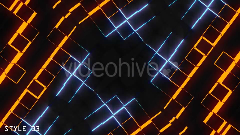 Neon Grid Loop Vol.1 Videohive 13389456 Motion Graphics Image 8