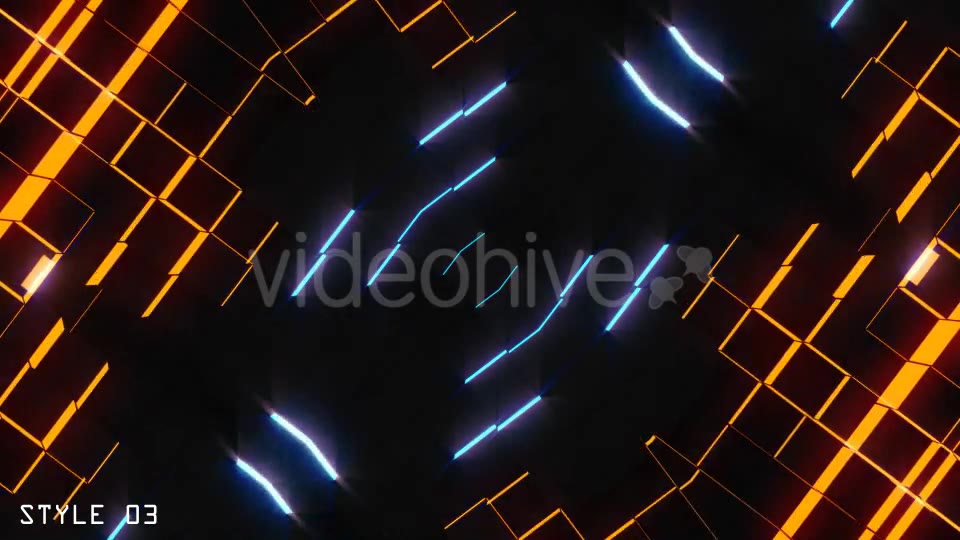 Neon Grid Loop Vol.1 Videohive 13389456 Motion Graphics Image 9