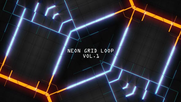 Neon Grid Loop Vol.1 - Download Videohive 13389456