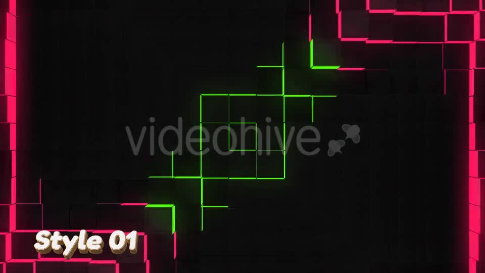 Neon Grid Vol.1 Videohive 13639122 Motion Graphics Image 1