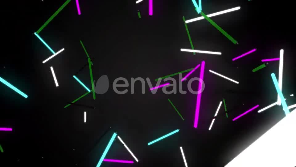 Neon Lamp Vj Background Videohive 23978435 Motion Graphics Image 1