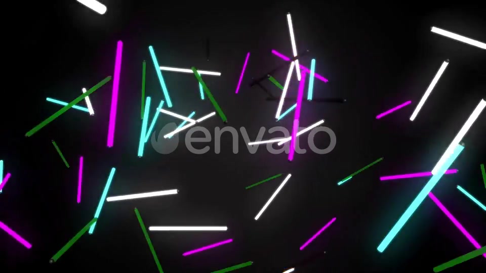 Neon Lamp Vj Background Videohive 23978435 Motion Graphics Image 3