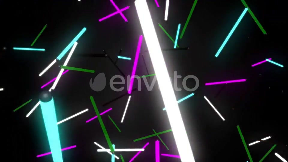 Neon Lamp Vj Background Videohive 23978435 Motion Graphics Image 5