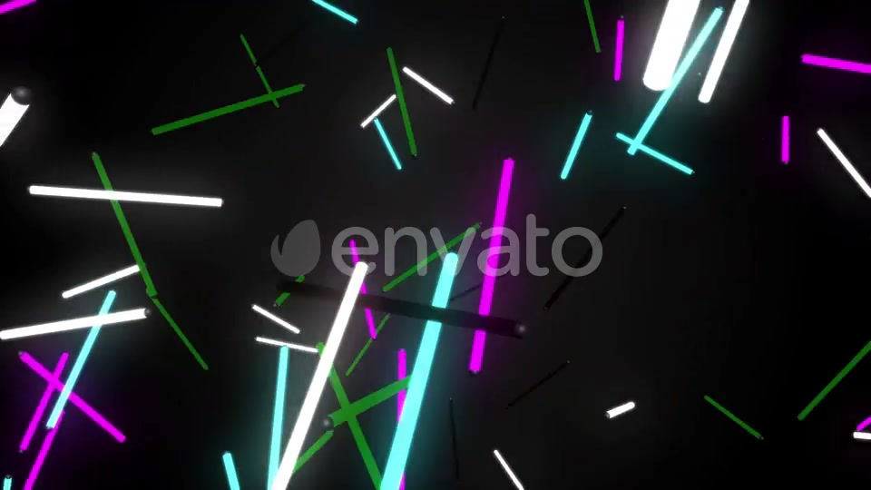 Neon Lamp Vj Background Videohive 23978435 Motion Graphics Image 7