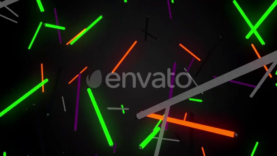 Neon Lamp Vj Background Videohive 23978435 Motion Graphics Image 8