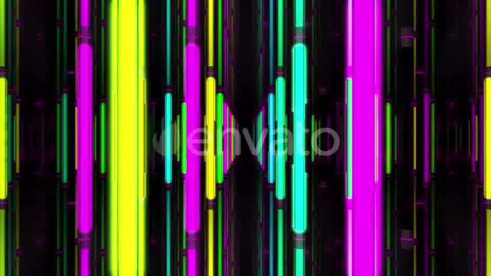 Neon Lamps Corridor Videohive 22588857 Motion Graphics Image 10